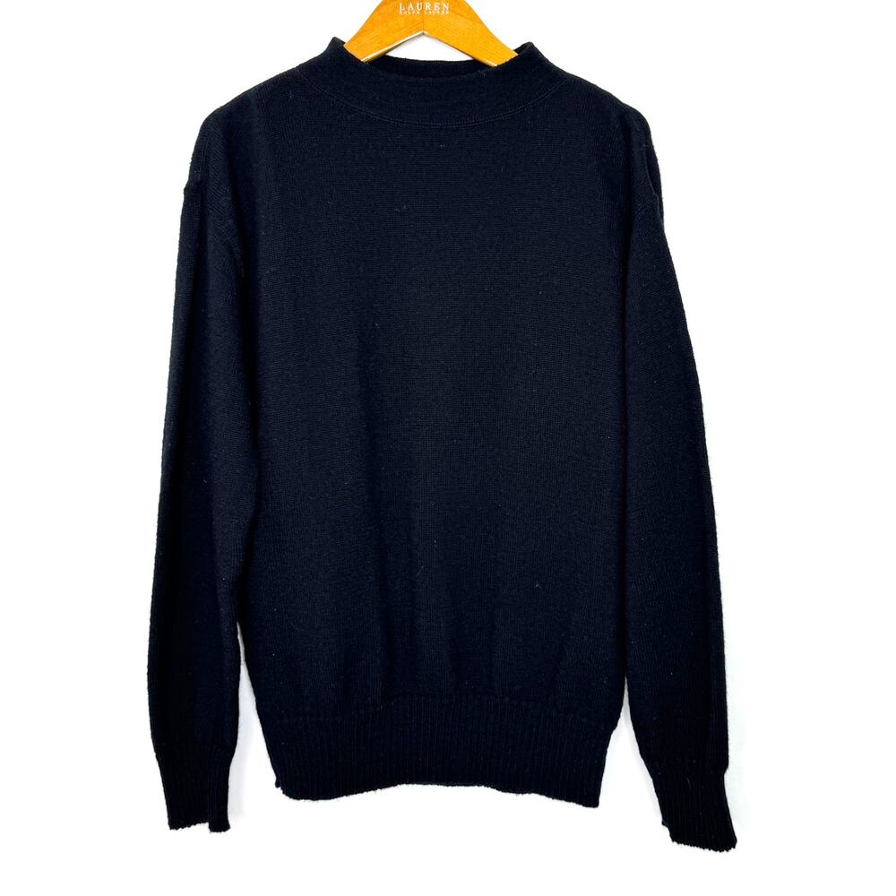 Mitts Nitts, Inc.‎ Military Wool mock neck sweater